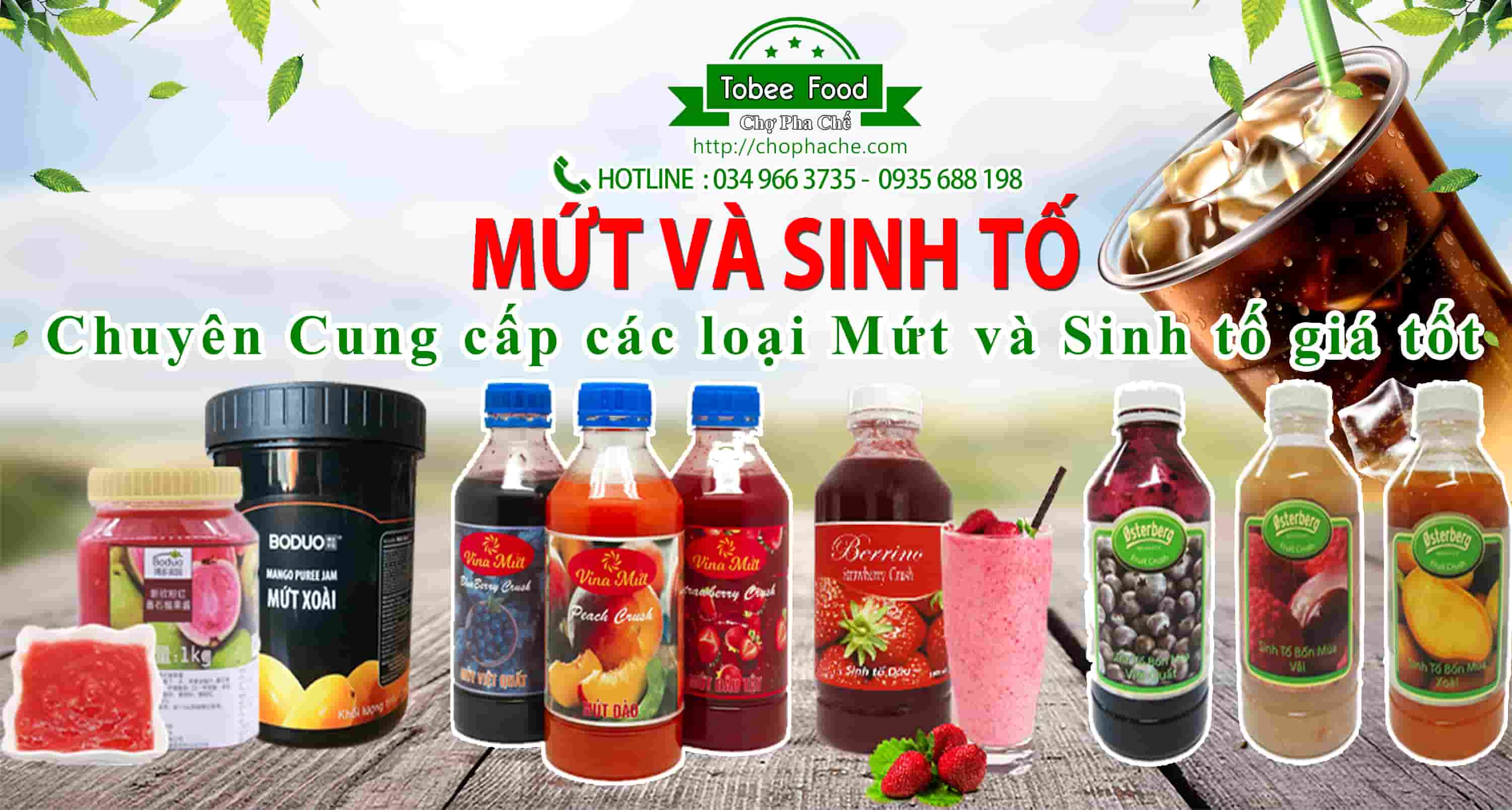 Mứt Sinh Tố | Berino, Osterberg chính hãng giá sỉ lẻ
