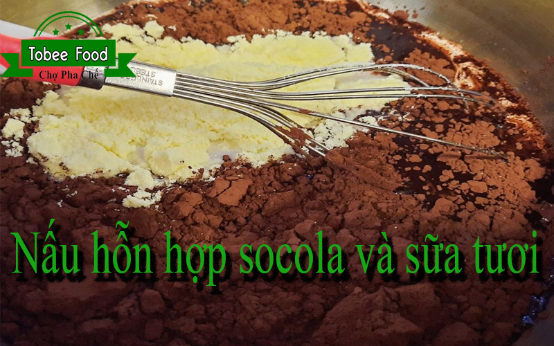 Cách làm kem socola không cần sử dụng Whipping Cream