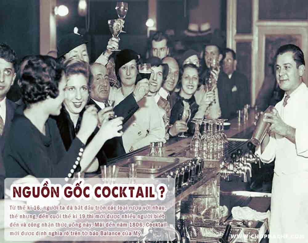 Nguồn gốc ra đời của Cocktail 
