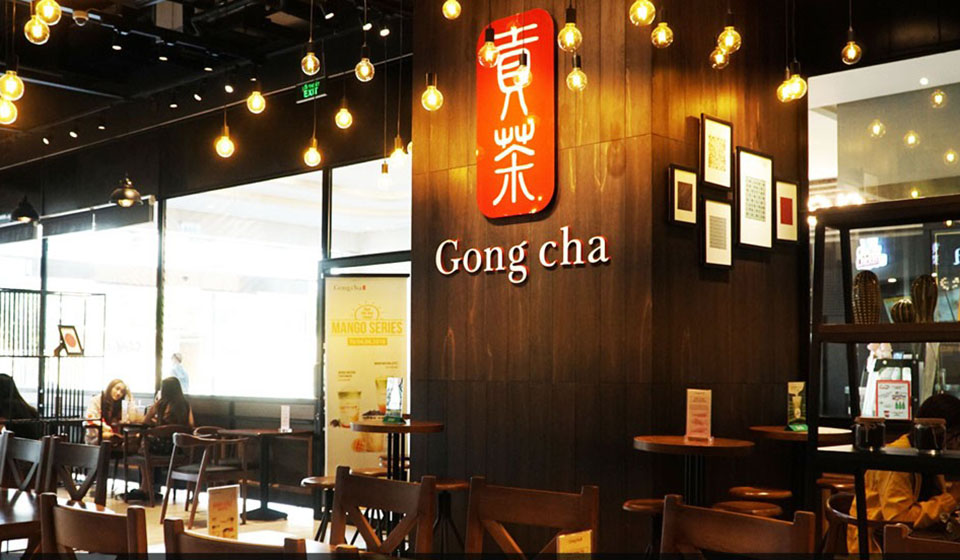 nhượng quyền trà sữa gong cha