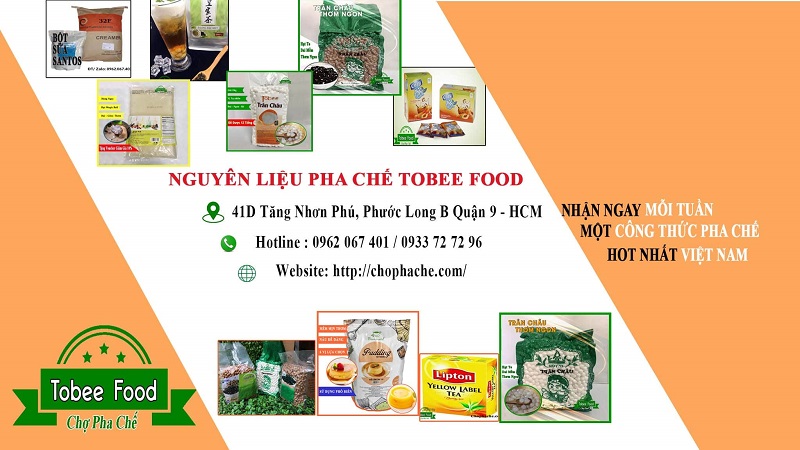 đơn vị cung cấp nguyên liệu trân châu tốt