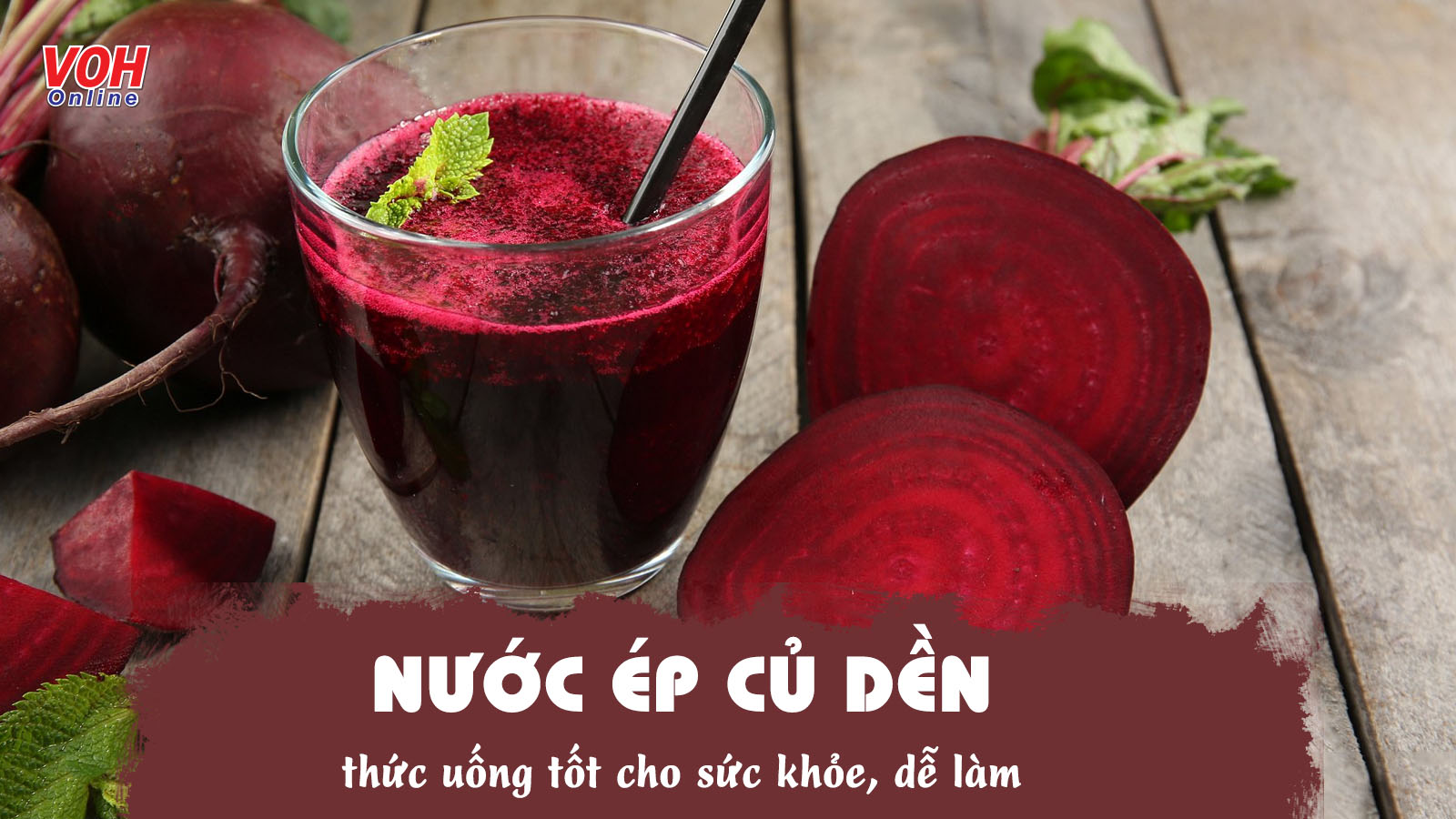 Nước ép củ dền đường vàng