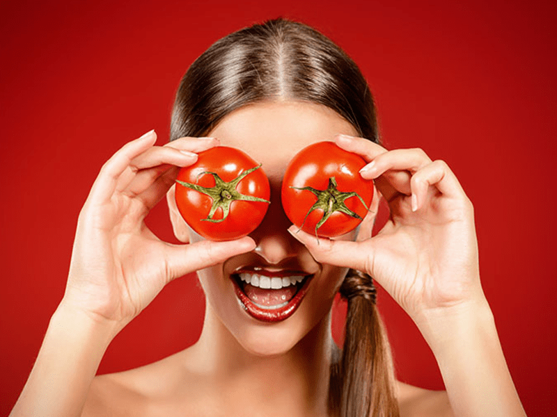 Cà chua có lợi cho mắt