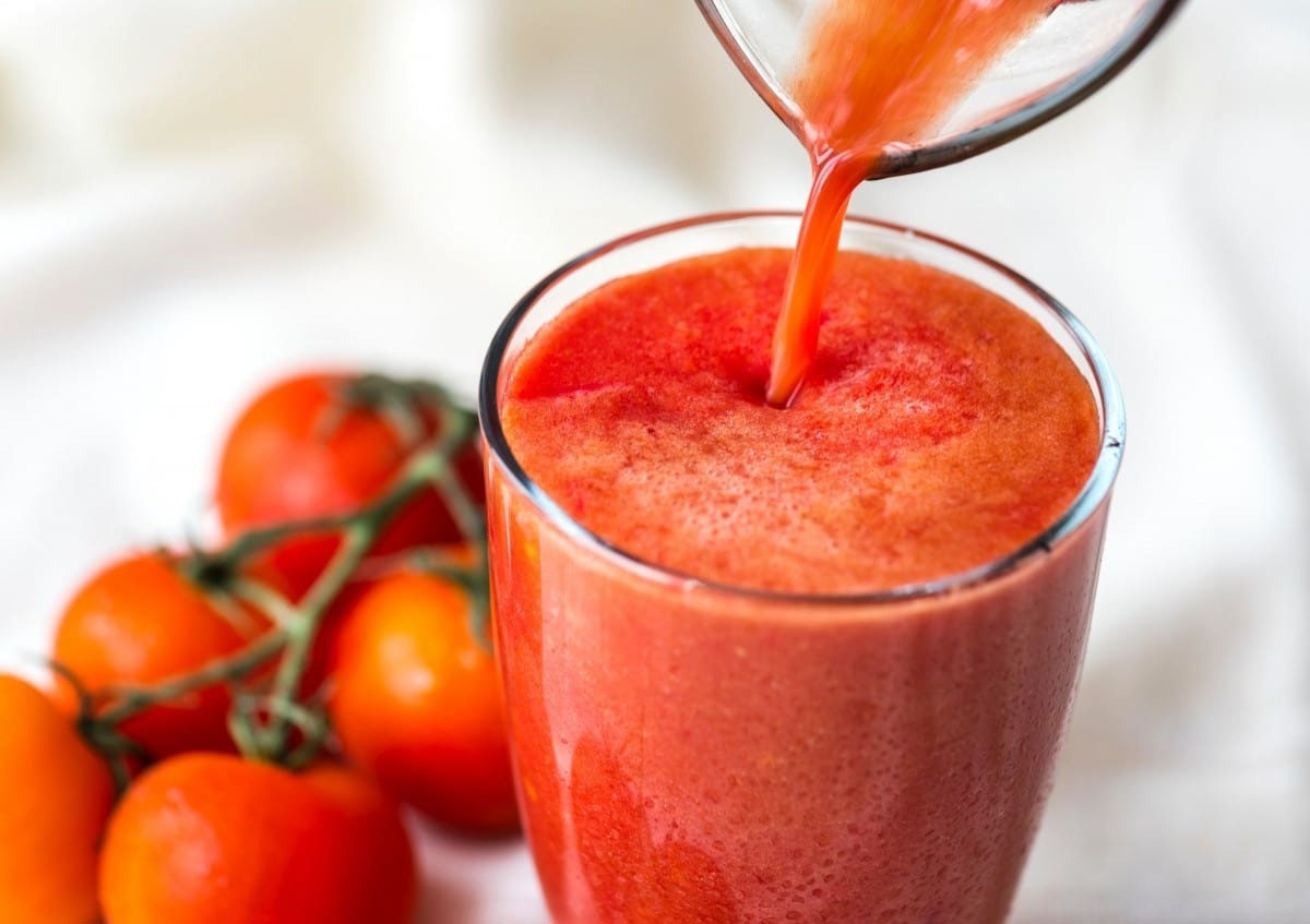 sinh tố cà chua có lợi ích gì ?