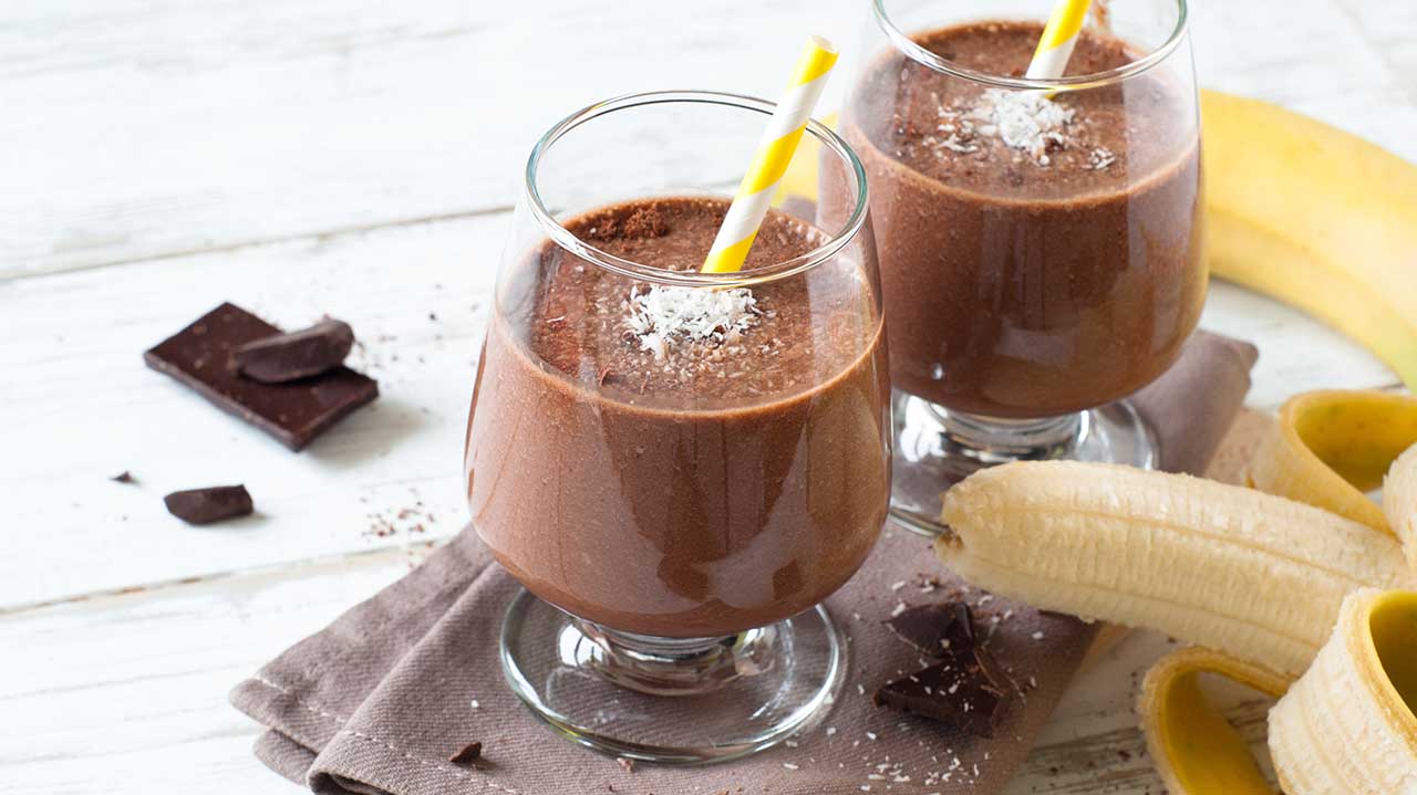 Sinh tố chuối Socola