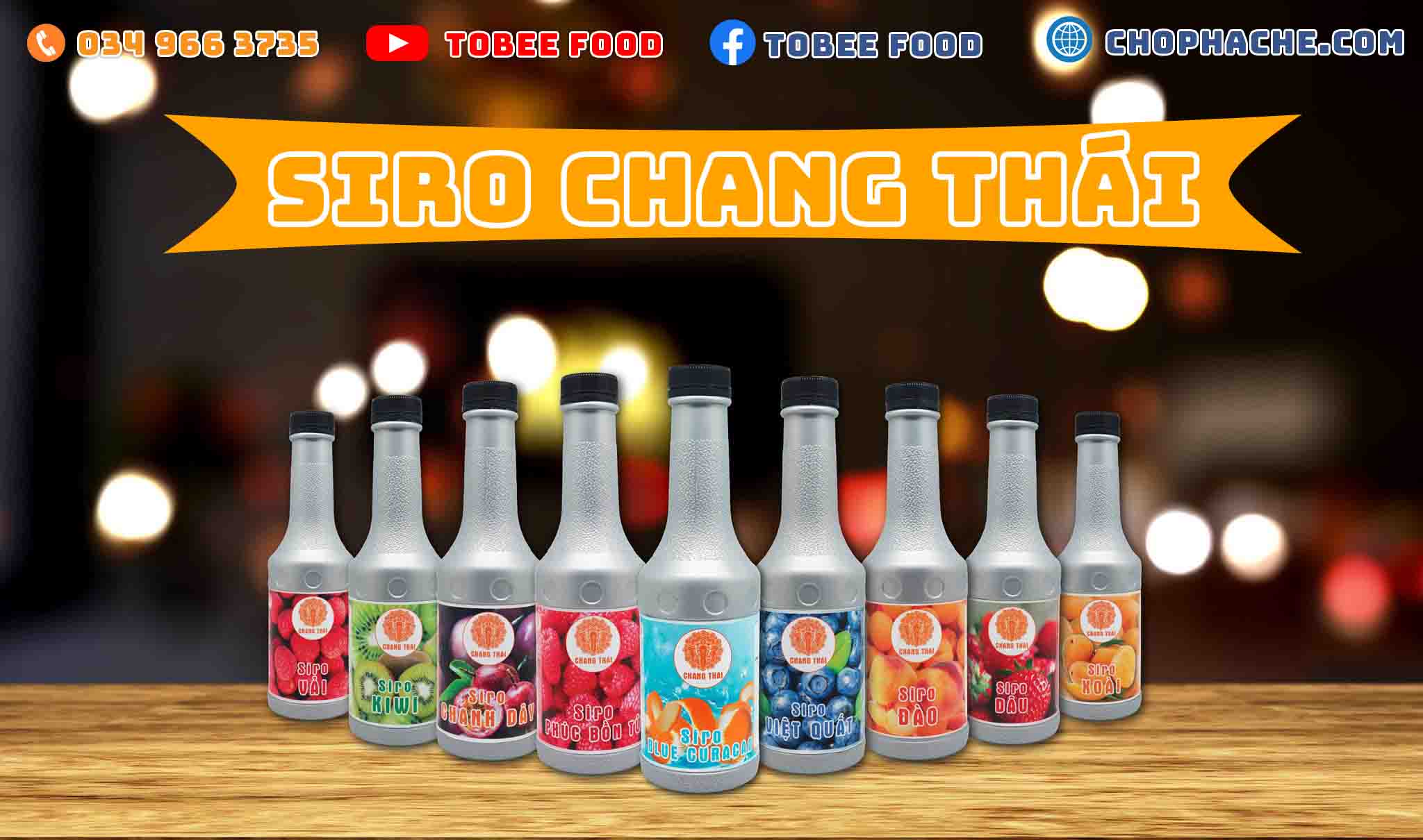 Siro Chang Thái Trà Xanh