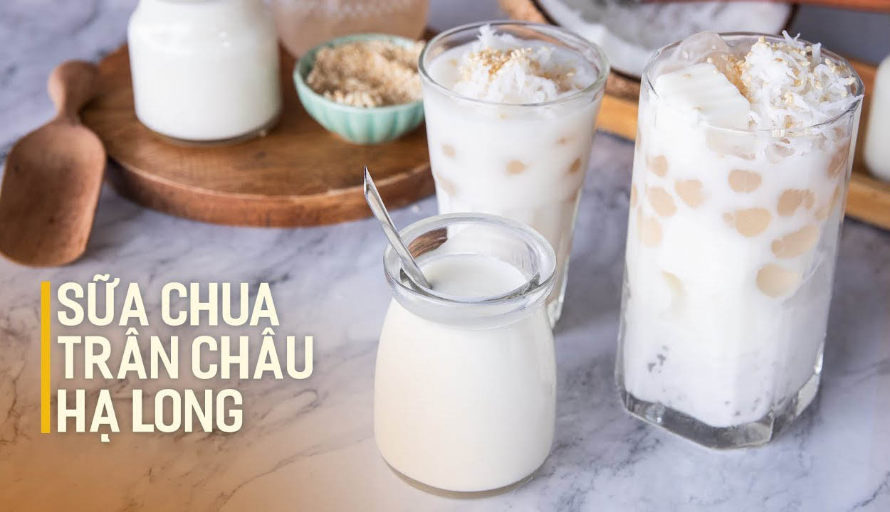 Sữa chua chân châu Hạ Long