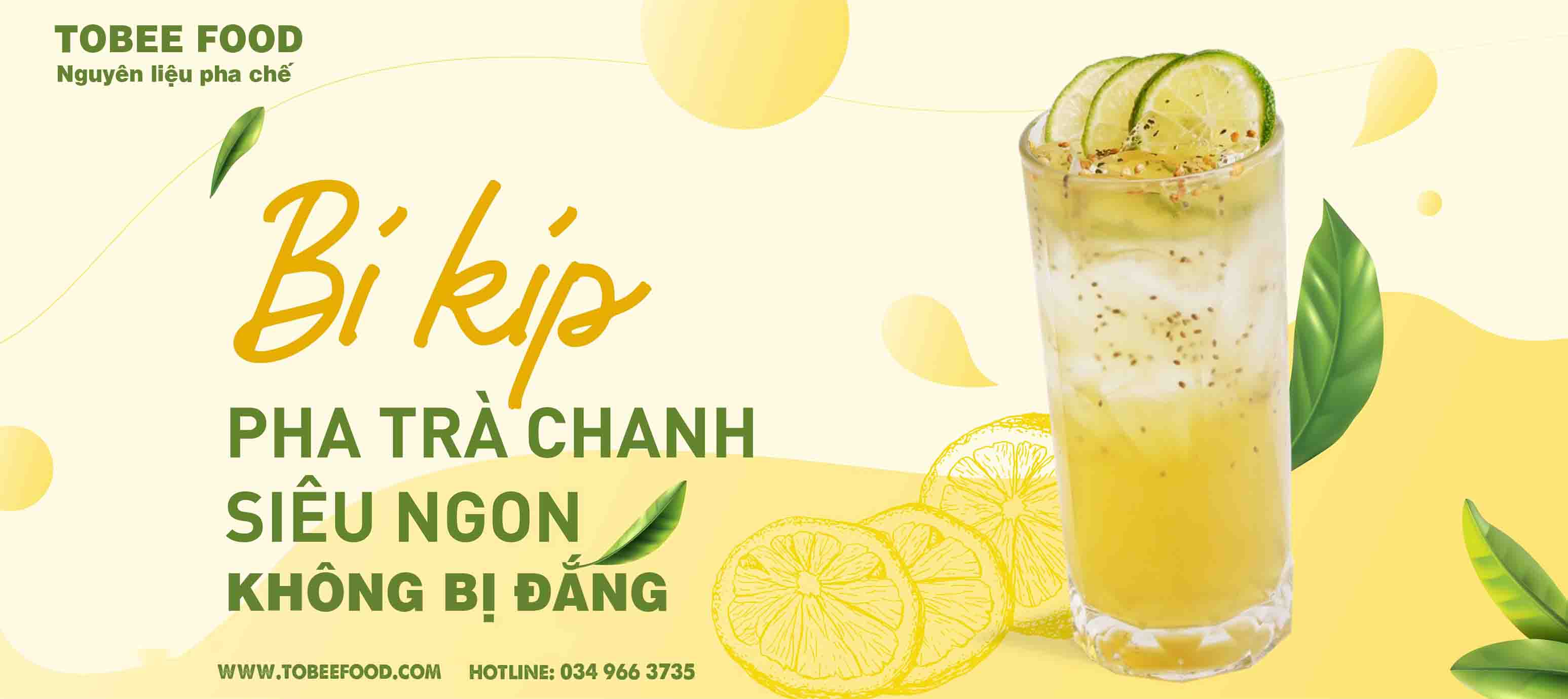 cách pha trà chanh không bị đắng