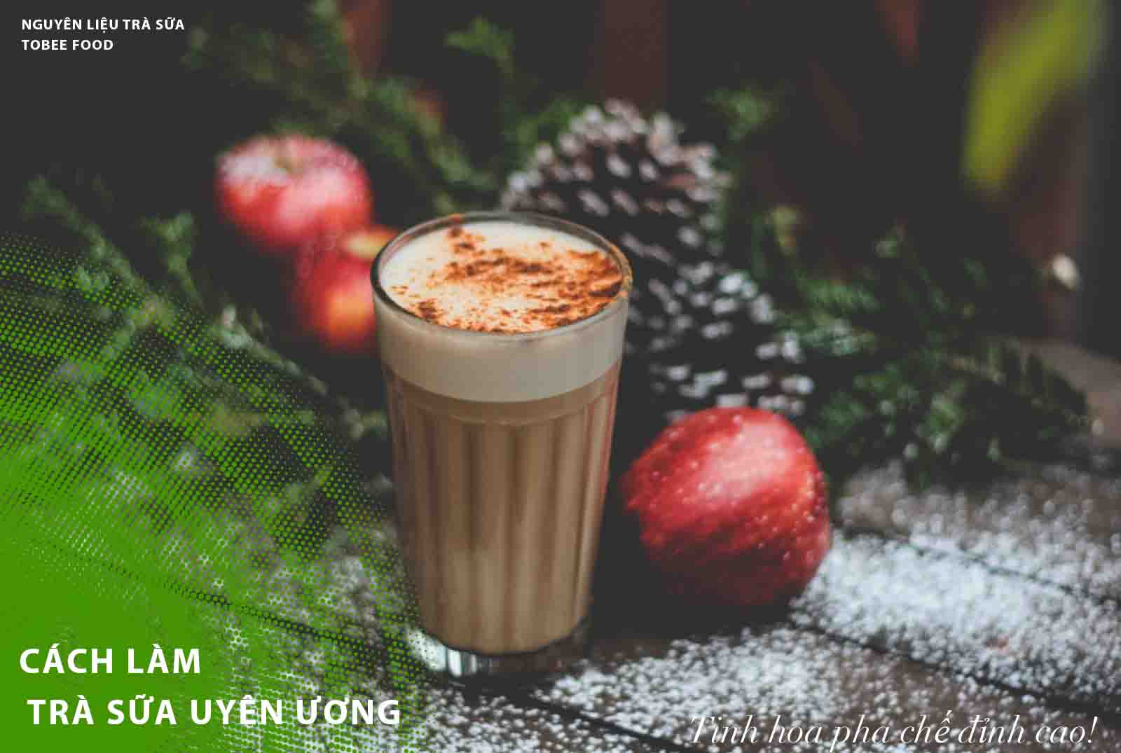 Cách làm trà sữa uyên ương