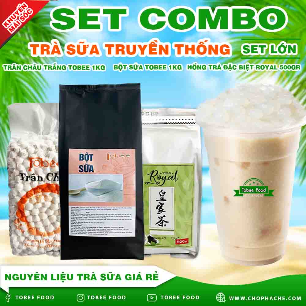 Combo Trà Sữa Truyền Thống | Hướng Dẫn Pha Từ A-Z | Mua Ngay