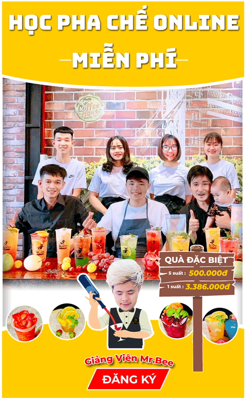 Khóa học pha chế miễn phí 