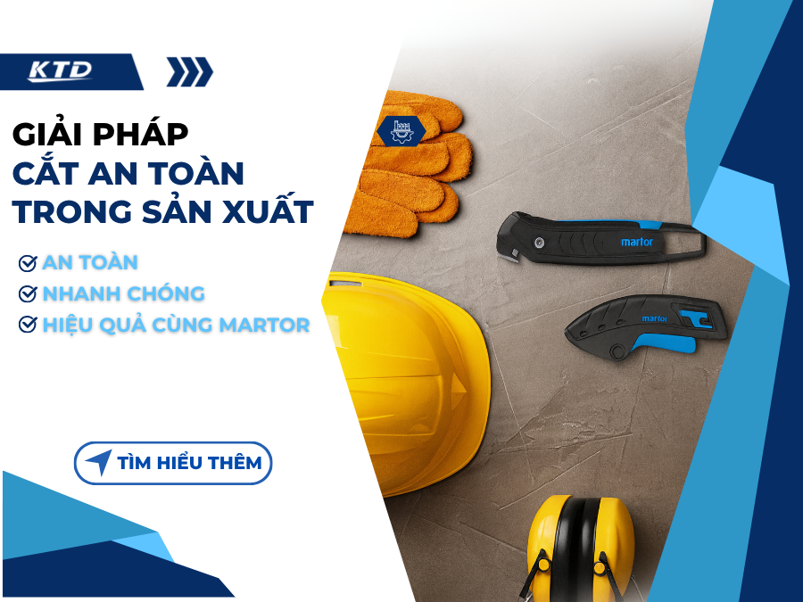 Dao An Toàn MARTOR – Giải Pháp Cắt An Toàn Cho Ngành Bán Lẻ Và Sản Xuất