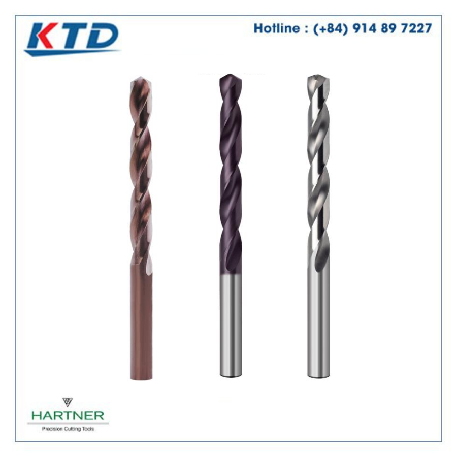 Mũi khoan Hartner chuyên dùng cho máy khoan cầm tay, máy khoan bàn - Kim Thành Đông