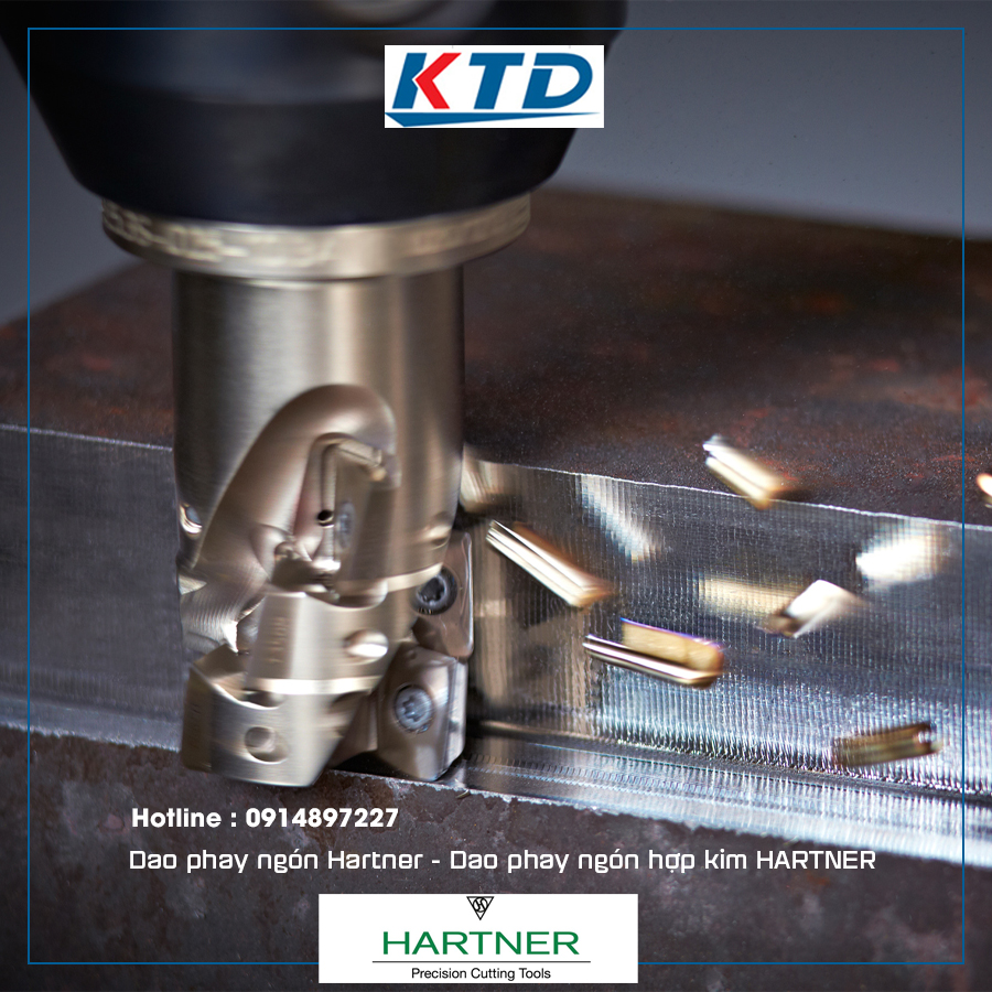 Dao phay ngón Hartner - Dao phay ngón hợp kim HARTNER