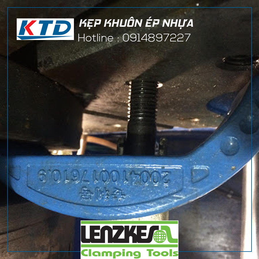 Kẹp khuôn ép nhựa, kẹp khuôn siêu bền Lenzkes