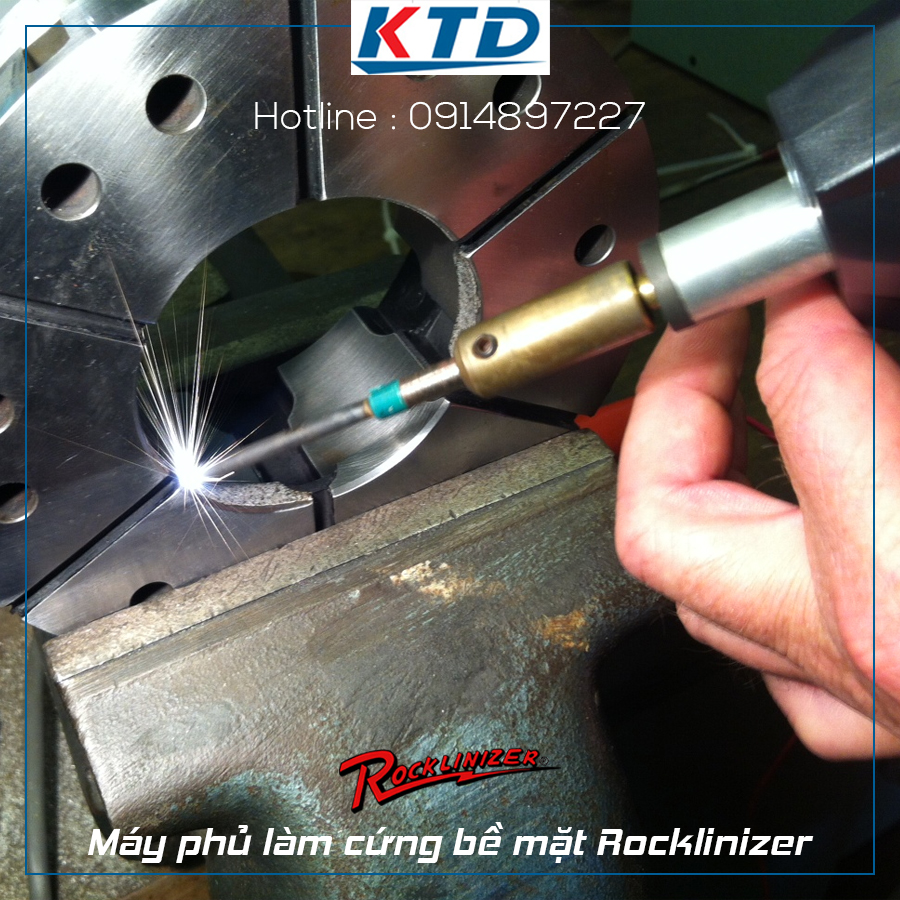 Máy phủ làm cứng bề mặt Rocklinizer