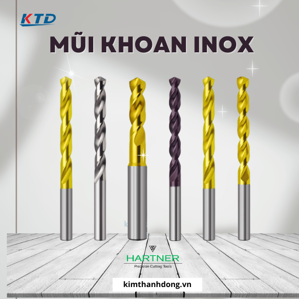 Mũi Khoan Inox