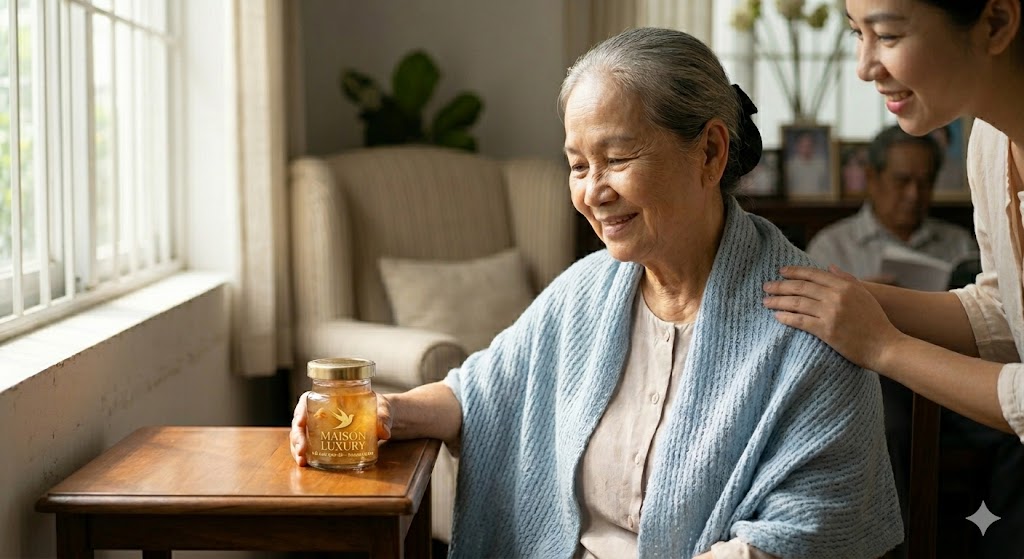 Yến Sào - Giải Pháp Vàng Giúp Người Cao Tuổi Hồi Phục Nhanh Sau Ốm Và Phẫu Thuật