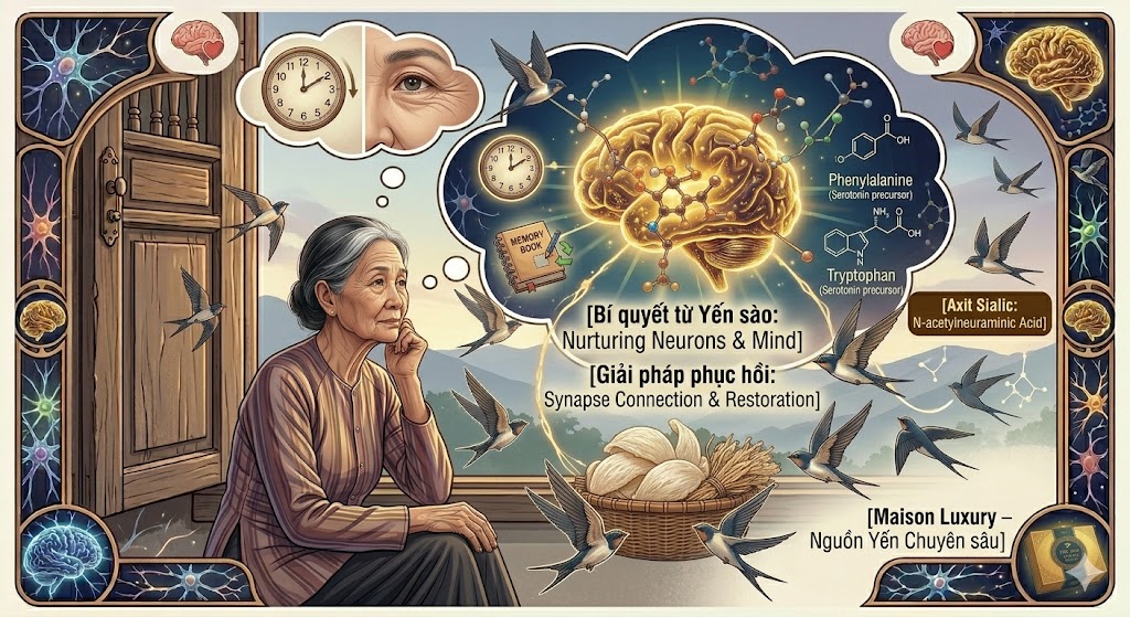 Bí Quyết Từ Yến Sào Giúp Tăng Cường Trí Nhớ Và Sự Minh Mẫn Ở Người Cao Tuổi: Cẩm Nang Khoa Học Toàn Diện