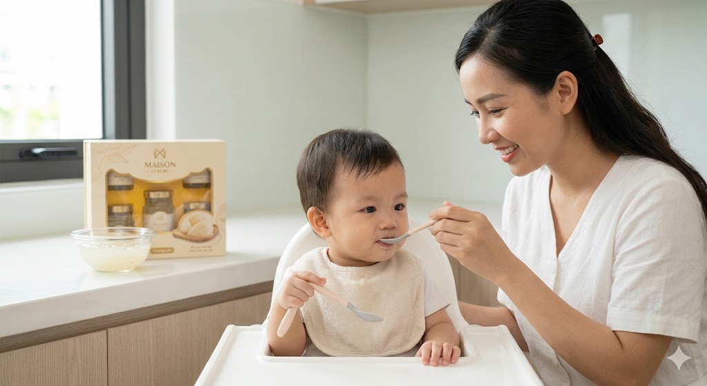 Sai lầm phổ biến khi cho trẻ ăn yến sào mẹ cần tránh