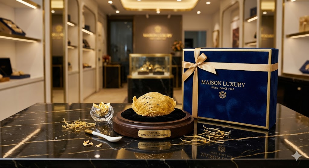 Tiêu chuẩn Vàng trong tuyển chọn tổ yến của Maison Luxury: Tinh hoa từ thiên nhiên đến thượng phẩm sức khỏe