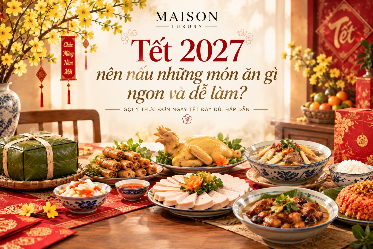 Tết 2027 Nên Nấu Những Món Ăn Gì Ngon Và Dễ Làm?