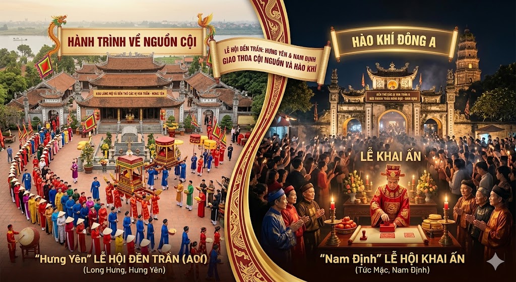 Lễ Hội Đền Trần (Hưng Yên & Nam Định): Hành Trình Về Nguồn Cội Và Hào Khí Đông A