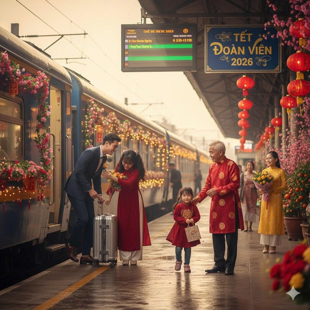 📅 Vé Máy Bay và Tàu Hỏa Tết 2026: Khi Nào Mở Bán? Kế Hoạch Đón Xuân Trọn Vẹn! 🥳