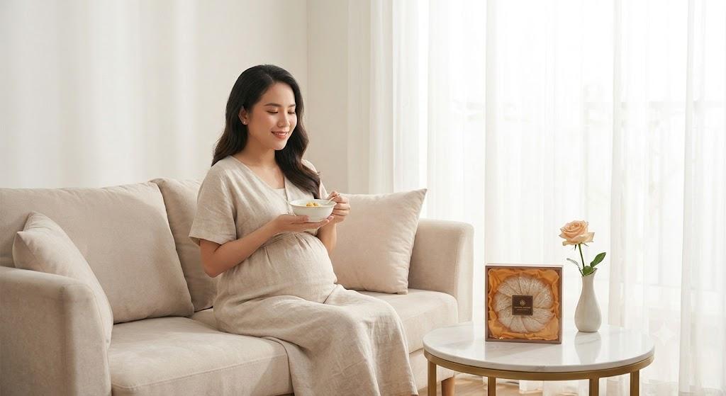 Cách Chưng Yến Đường Phèn Hạt Sen Chuẩn Vị Cho Mẹ Bầu Dưỡng Thai, Ngủ Ngon