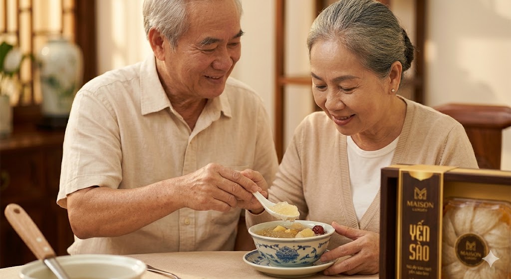 Cơ Chế Sinh Học Của Các Hoạt Chất Trong Yến Sào Giúp Ngăn Ngừa Lão Hóa Tế Bào Ở Người Cao Tuổi