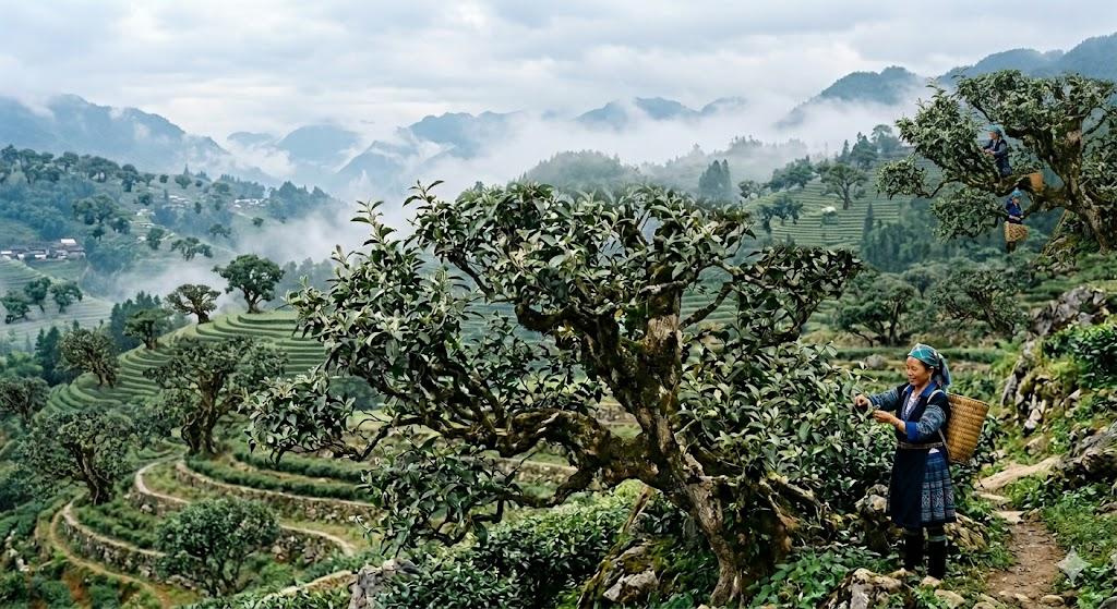 Tại sao trà Shan Tuyết cổ thụ là món quà biếu tặng đẳng cấp?