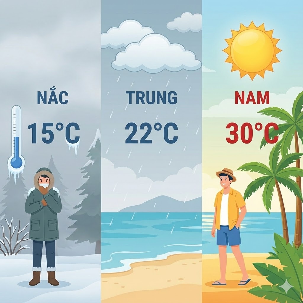 Dự báo thời tiết dịp Tết Dương lịch 2026