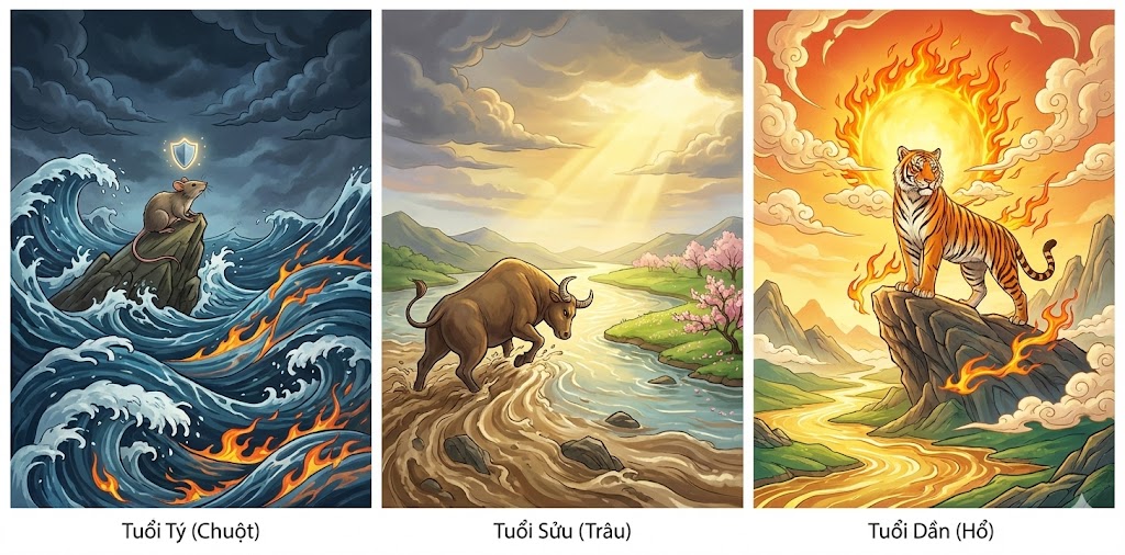Tử vi các con giáp năm 2026 – Dự đoán vận mệnh đầy đủ, chi tiết nhất cho 12 con giáp