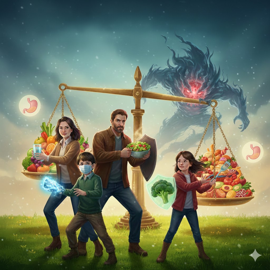 Phòng tránh các bệnh thường gặp vào dịp Tết (cảm cúm, rối loạn tiêu hóa, ngộ độc thực phẩm)