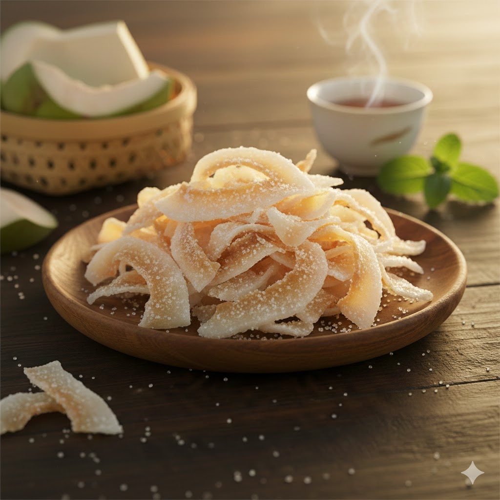 Cách làm các loại mứt Tết (dừa, gừng, bí...) ngon tại nhà?