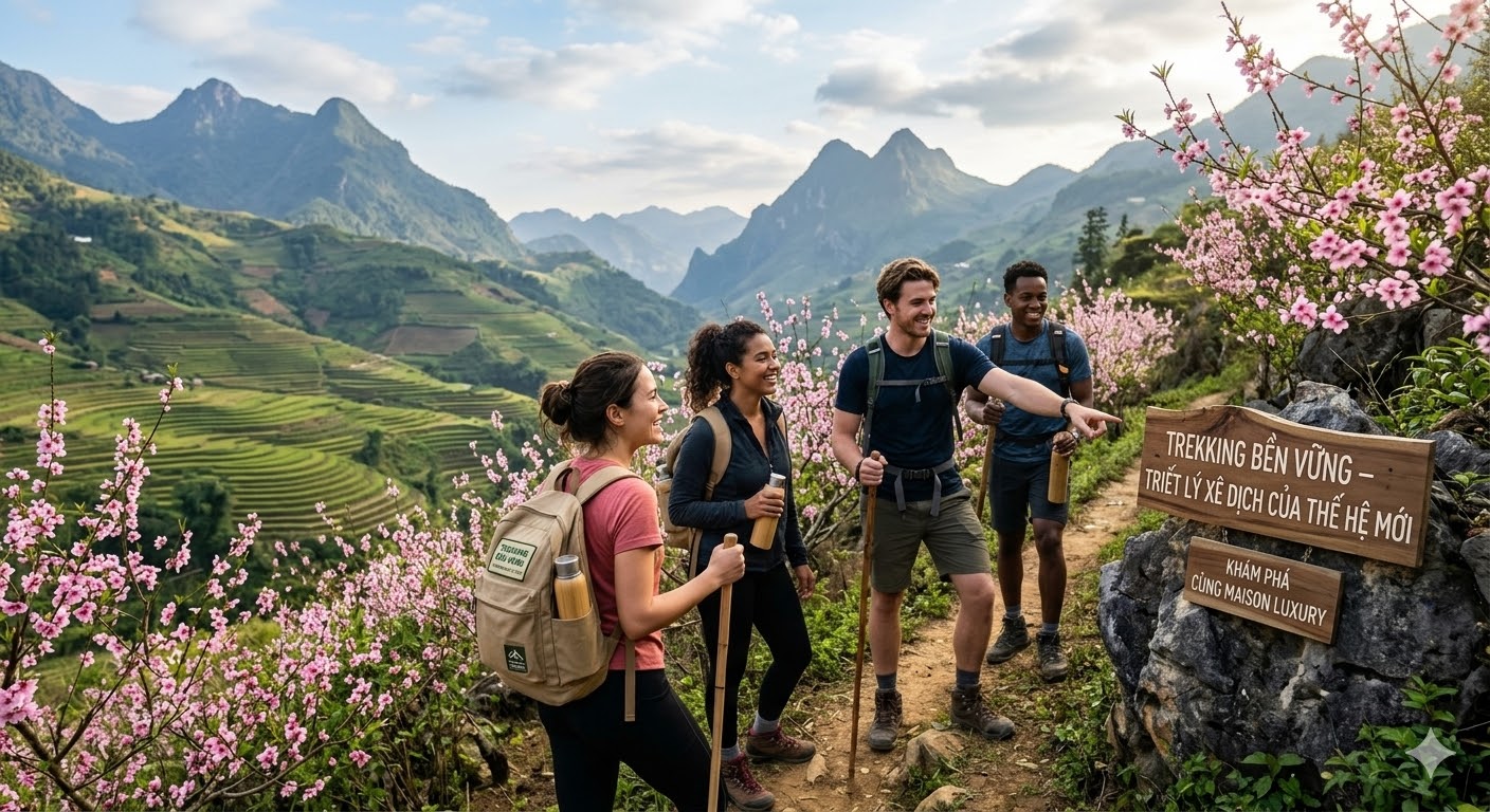 Tây Bắc (Sapa, Hà Giang): Mùa Hoa Đào Muộn Và Hành Trình Trekking Bền Vững 2026