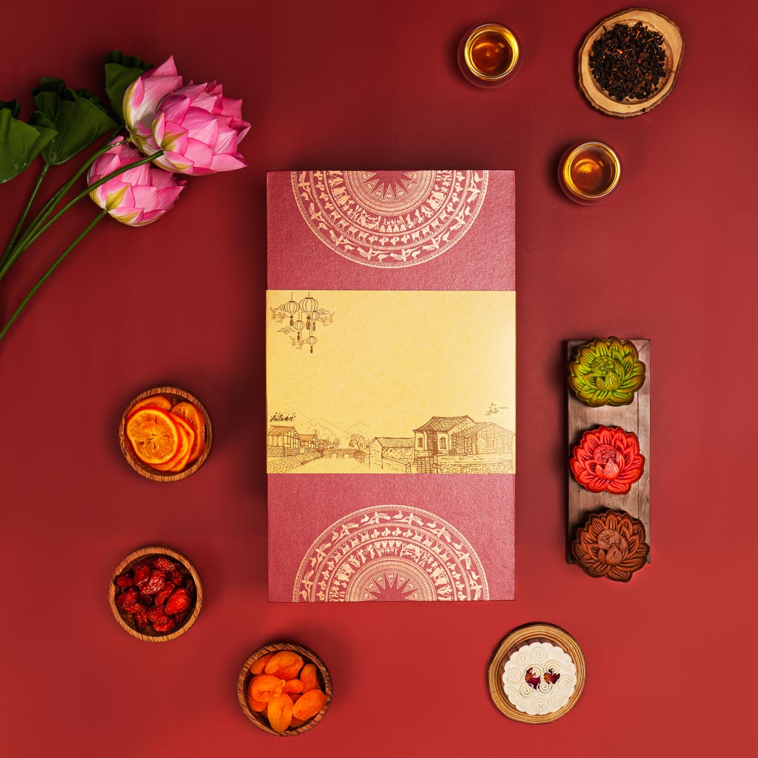 Hộp bánh trung thu Trống Đồng 1