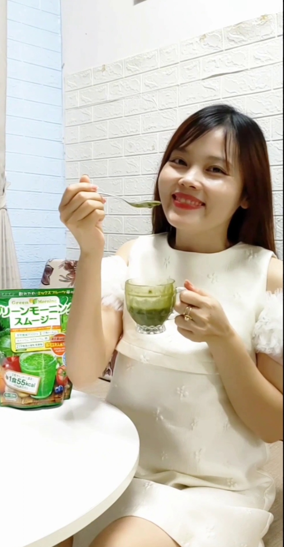 [FINE Feedback ZONE] Bột lúa mạch và rau củ Green Morning Smoothie