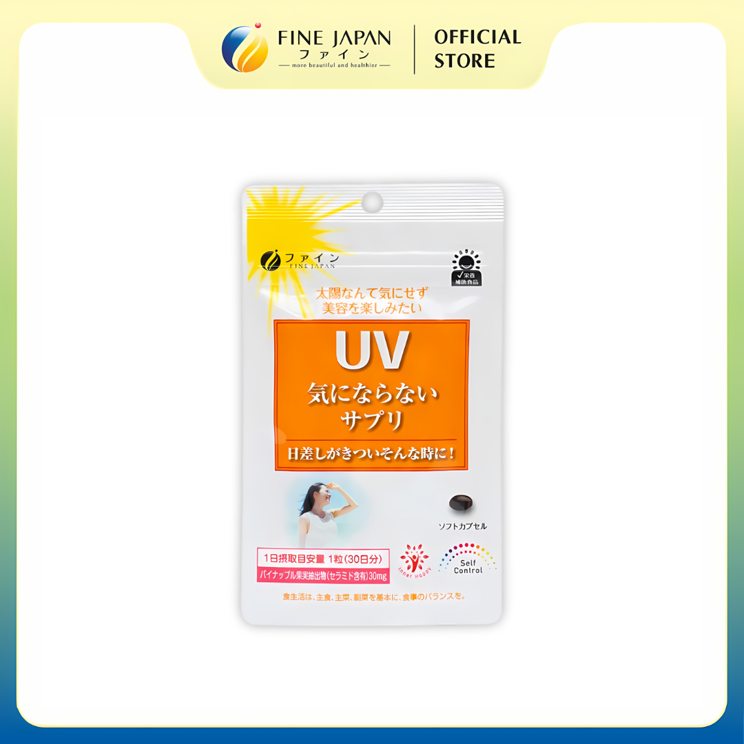THỰC PHẨM BẢO VỆ SỨC KHỎE UV CARE PLUS FINE JAPAN GÓI 30 VIÊN