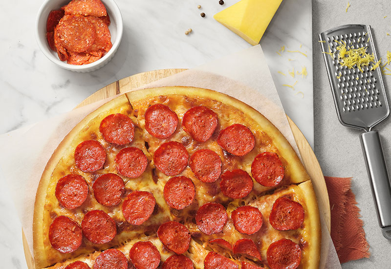 Pizza Thịt Nguội & Nấm