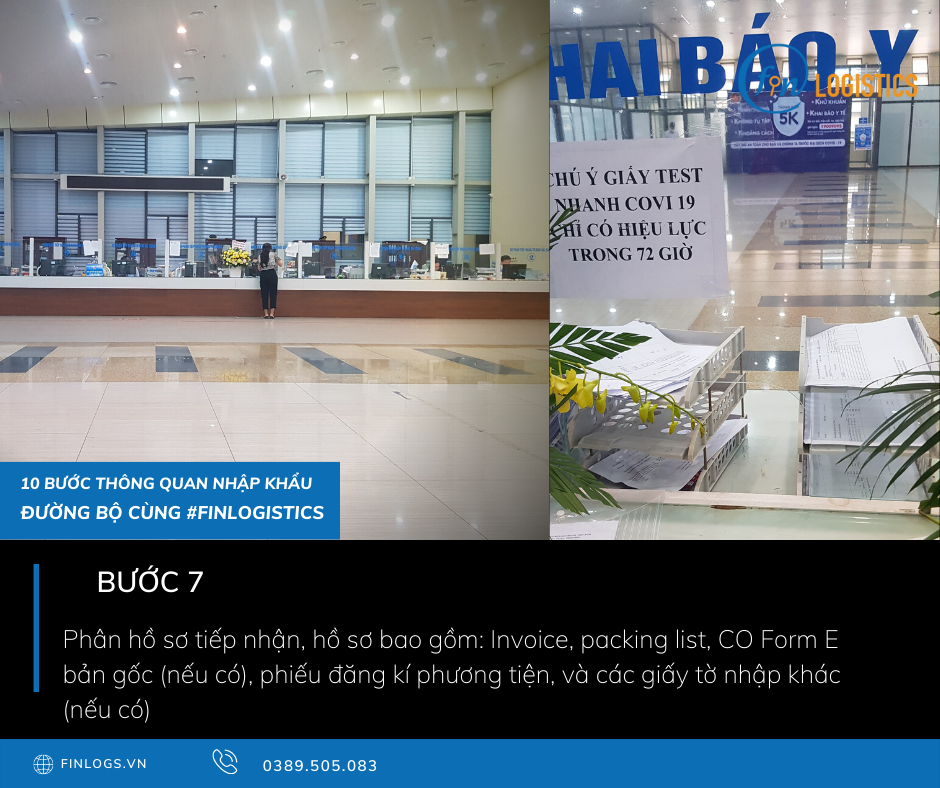 Tìm hiểu tất tần tật 10 bước thông quan vận chuyển quốc tế đường bộ mới nhất 20 Bước 7