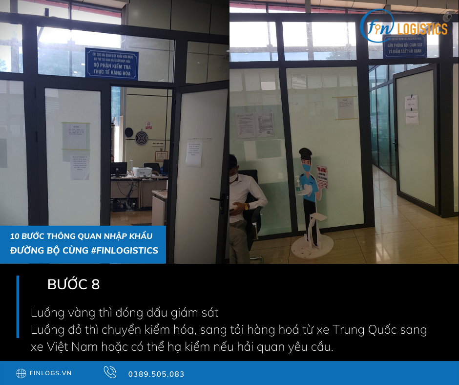 Tìm hiểu tất tần tật 10 bước thông quan vận chuyển quốc tế đường bộ mới nhất 21 Bước 8