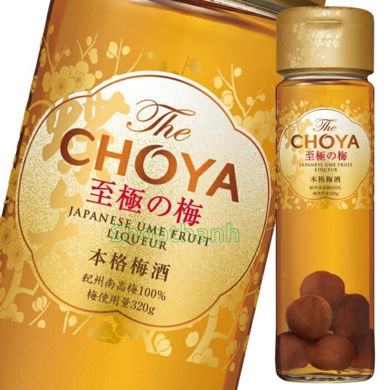 Mơ Vàng Choya Supreme Plum Single Year Nhật Bản 650ml - 15%