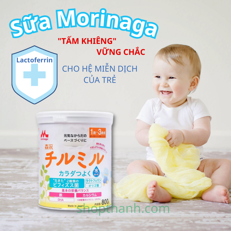 Sữa Morinaga Số 1-3 Cho Bé từ 1-3 tuổi