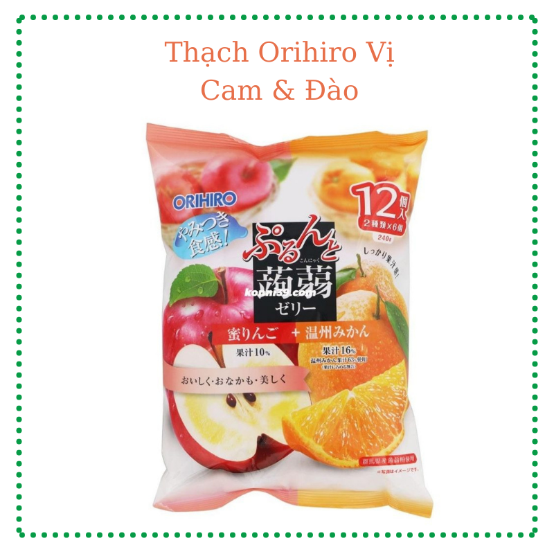 Thạch Orihiro Trái Cây