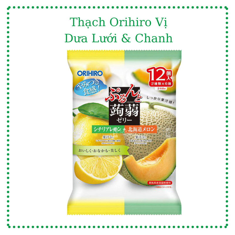 Thạch Orihiro Trái Cây