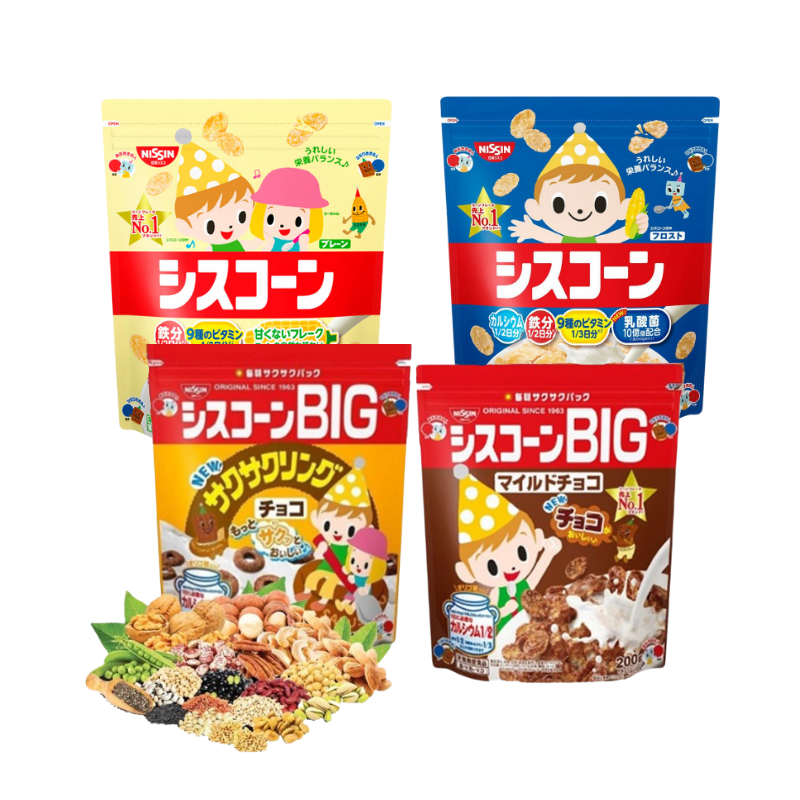 Ngũ Cốc Cho Bé Nissin Nhật- T6