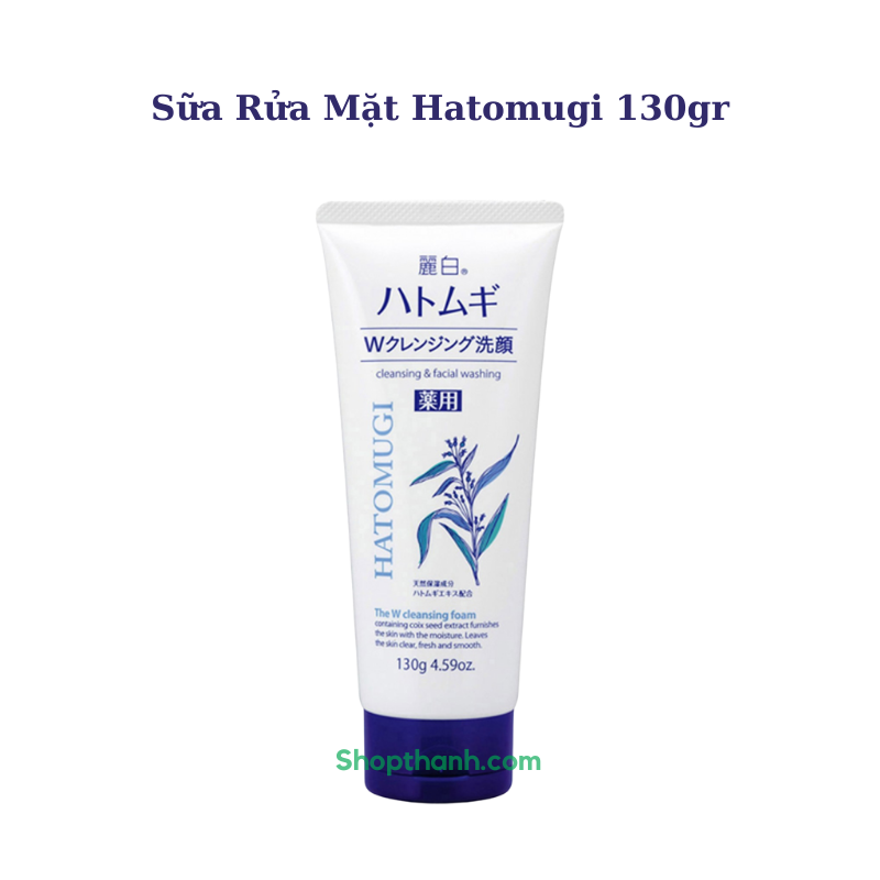 Sữa Rửa Mặt Hatomugi Naturie Skin Nhật Bản