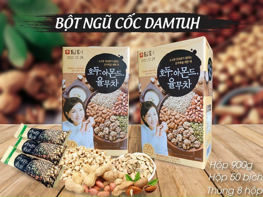 Ngũ Cốc Damtul Hàn Quốc (Hộp 50 Gói)