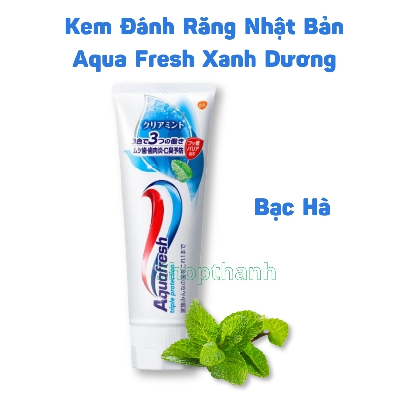 Kem Đánh Răng Aquafresh Triple Protection - Nhật Bản